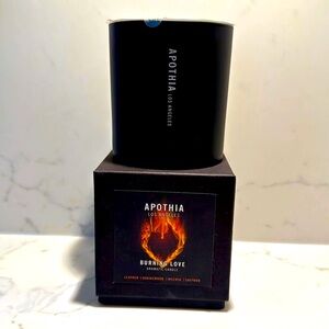 Apothia ‘Burning Love’ Aromatic Candle, Non-Toxic, 3.5”H, 8oz